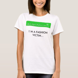 T-shirt fille 150, ` M de logo d'I UNE VICTIME de MODE…