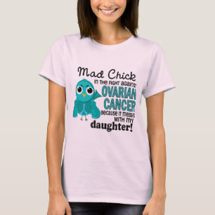 T-shirt Fille 2 Fille Cancer de l'ovaire