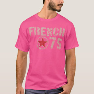 T-shirt fille à croûte French 75