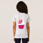 T-shirt fille à deux côtés (Dos entier)