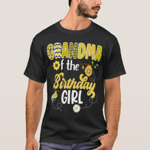 T-shirt Fille abeille bourdon anniversaire ruche douce 1èr