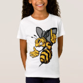T-shirt Fille Abeille Fierce (Devant)
