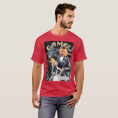 T-shirt Fille active de moto Joe Camel (Devant entier)