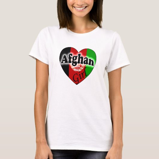 T-shirt Fille afghane (Devant)
