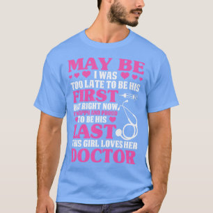 T-shirt Fille aime son docteur docteur docteur cadeau doct