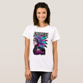 T-shirt fille américaine (Devant entier)