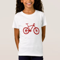 Fille American Apparel T-shirt, vélo, bike
