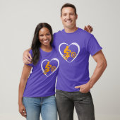 T-shirt fille amoureuse de VTT (Unisexe)