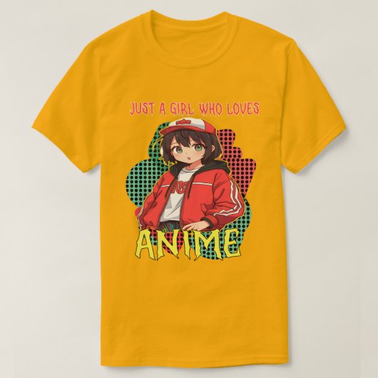 T-shirt fille Anime (Design devant)