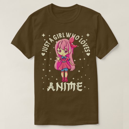 T-shirt Fille Anime (Design devant)