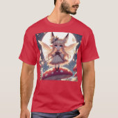 T-shirt Fille Anime Pixie Hippie Lune Fée (Devant)