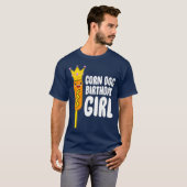 T-shirt Fille Anniversaire Corn Chien Costume Corn Chien F (Devant entier)