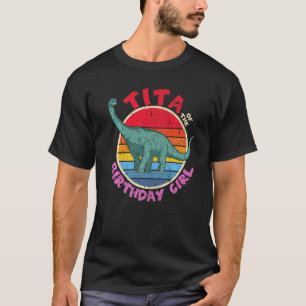 T-shirt Fille Anniversaire I Tita I Brachiosaurus I Family