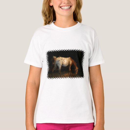 T-shirt fille Appaloosa (Devant)