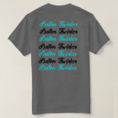 T-shirt fille Aqua Twirl (Design dos)