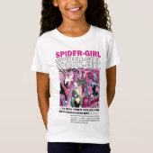 T-shirt fille araignée (Devant)