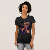 T-shirt Fille assez noire (Devant entier)