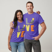 T-shirt Fille au cacatoès amour (Unisexe)