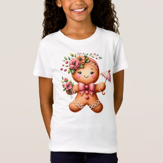 T-Shirt Fille au Gingembre (Devant)