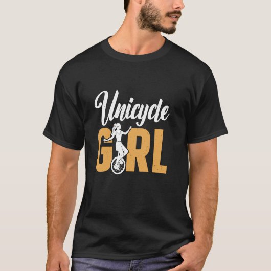 T-shirt Fille au monocycle (Devant)
