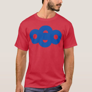 T-shirt fille au visage d'animal abstrait
