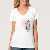 T-shirt fille Aura Vibe (Devant)