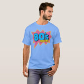 T-shirt Fille aux cassettes du cube de Rubik néon Rocks 90 (Devant entier)
