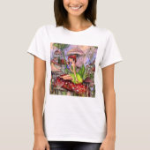 T-shirt Fille aux Champignons (Devant)