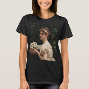 T-shirt Fille aux fleurs de pois (par Edward Poynter)