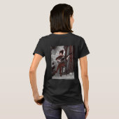 T-shirt Fille avec guitare (Dos entier)