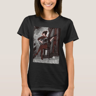 T-shirt Fille avec guitare