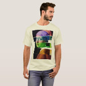 T-shirt Fille avec une perle à oreille SPLICED (Devant entier)