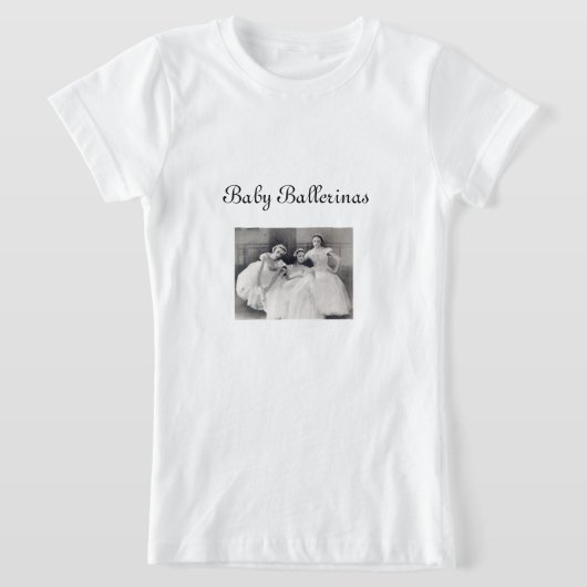 T-shirt fille Ballerinas bébé (Poser)