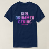 T-shirt fille batteur (Design devant)