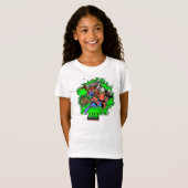 T-Shirt fille BEAN! Heroes (Devant entier)