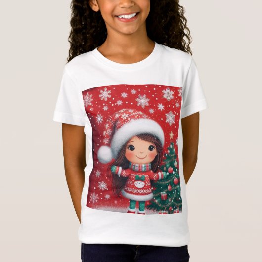 t-shirt fille bébé design (Devant)