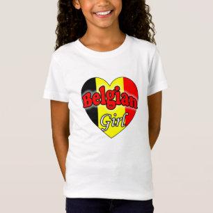 T-Shirt Fille belge