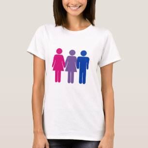 T-shirt Fille bisexuelle