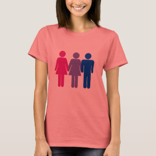 T-shirt Fille bisexuelle