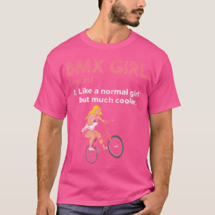 T-shirt Fille Bmx
