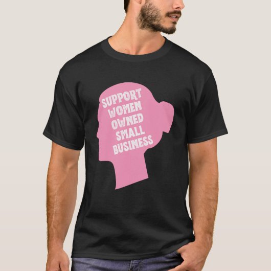 T-shirt Fille Boss Rose Support Femmes Posséder Petite Ent (Devant)