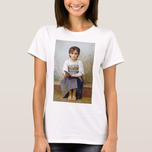 T-shirt Fille, Bouguereau (Devant)