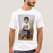 T-shirt Fille, Bouguereau (Devant)