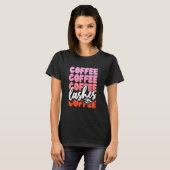 T-shirt Fille Café Café Et Cils (Devant entier)
