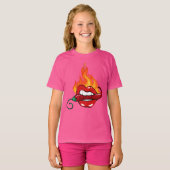 T-shirt fille Caliente (Devant entier)