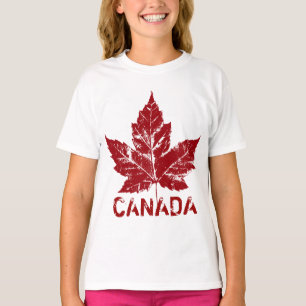 T-shirt Fille Canada Sweatshirt Chemises souvenirs pour en