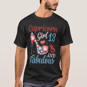 T-shirt Fille Capricorne de plus de 13 ans et fabuleuse jo