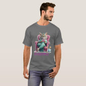 T-shirt Fille Cat Boss (Devant entier)