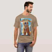 T-shirt fille catzilla (Devant entier)
