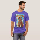 T-shirt fille catzilla (Devant entier)